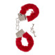 Наручники OOTB Plush Handcuffs with keys - Red