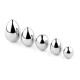 Анальная пробка со сменными втулками Jewellery Metal Anal Plug No.3