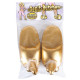 Тапочки с пенисом Golden Penis Puschen