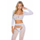 Бодистокинг SoftLine 2078 white S/L