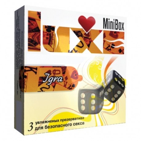  Презервативы Luxe Mini Box Игра, фото №1