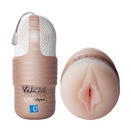 Мастурбатор с вибрацией Vulcan Ripe Vagina Vibrating, фото №1