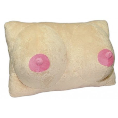 Подушка с женской грудью Plush Pillow Breasts, фото №1