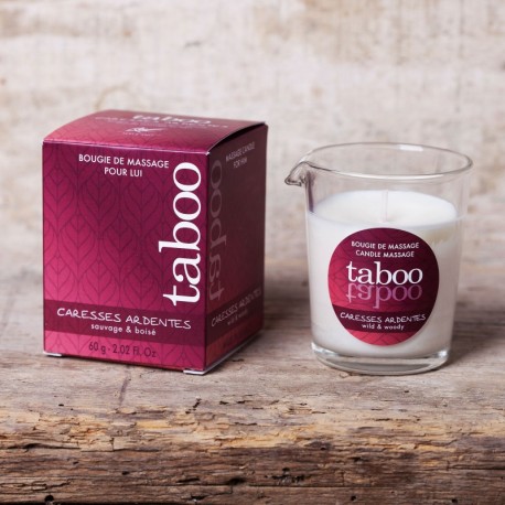 Массажная свеча Massage Candle TABOO Caresses Ardentes, фото №1