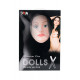 Надувна секс-лялька Кейлі Тойфа Ляльки-Х з реалістичною головою і волоссям, брюнетка