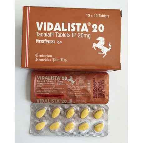 Cialis Vidalista 20 (таблетки тадалафілу 20 мг), фото №1