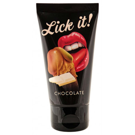 Оральная смазка со вкусом шоколада Lick-it Chocolate, фото №1