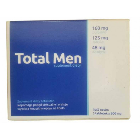 Таблетки Total Men для стимуляции и укрепления эрекции, фото №1