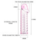 Удлиняющая насадка на пенис с ажурной поверхностью Male-Wear net sleeve, BI-026200
