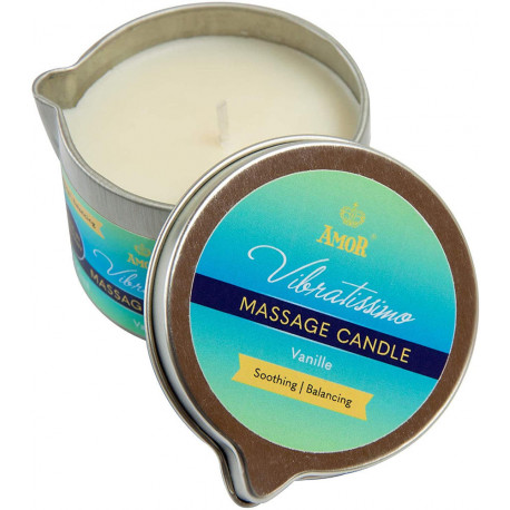 Массажная свеча (ваниль) Massage Candle Vanile, 50 мл, фото №1