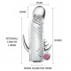 Насадка на пенис с вибрацией Penis Sleeve Vibration, BI-010045Z-2