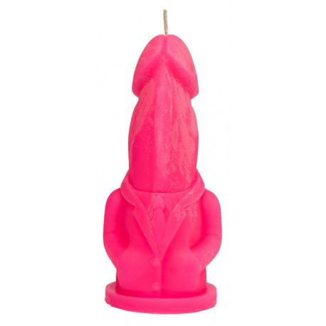 Свічка LOVE FLAME - Gentleman Pink Fluor, фото №1