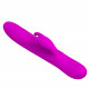 Вибратор с массажными шариками Pretty Love Byron purple, BW-069001