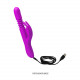 Вібромасажер з поступальним рухом Pretty Love Donahue purple, BI-014455