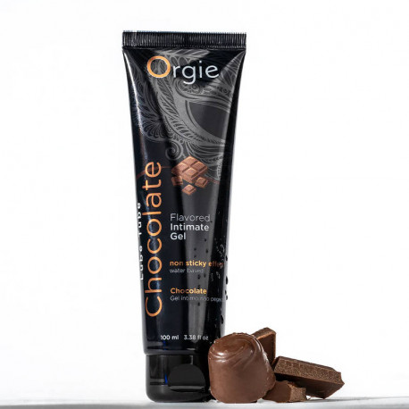 Інтимний гель зі смаком шоколаду Orgie Lube Tube Chocolate 100 ml, фото №1