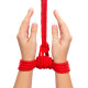 Веревка для бондажа Fetish Bondage Rope red