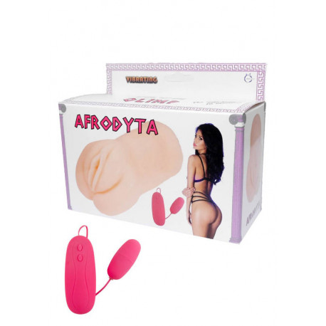 Вагіна-мастурбатор з вібрацією Afrodyta vagina Boss of Toys, фото №1