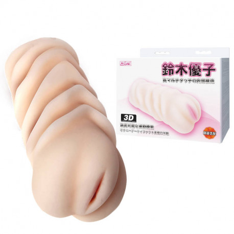 Мастурбатор-вагина без вибрации Baile 3D vagina, BM-009156N, фото №1