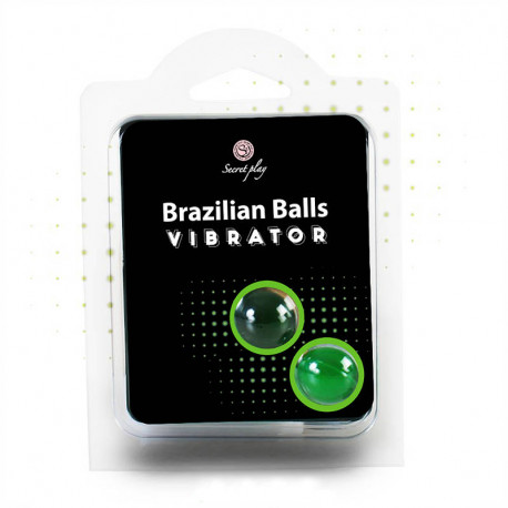Жидкий вибратор в шариках Secret Play Brazilian Balls Vibrator 2 set, фото №1
