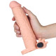 Насадка на член Add 2 Pleasure X-Tender Vibrating Penis Sleeve flesh LV1064