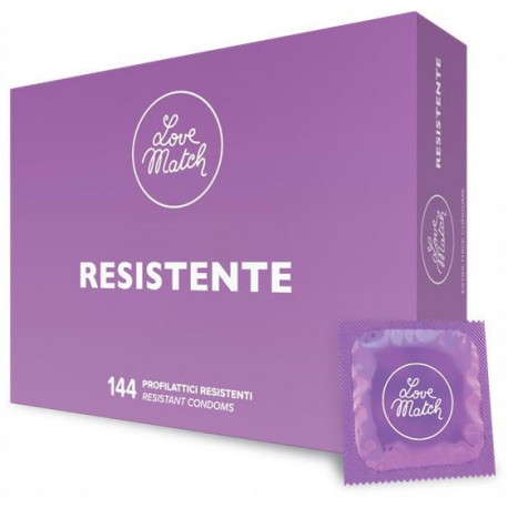 Потовщені презервативи LoveMatch Resistente, фото №1