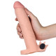 Насадка на член Add 3 Pleasure X-Tender Vibrating Penis Sleeve flesh, LV1065