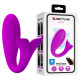 Вібратор для двох керований смартфоном Pretty Love Jayleen, BI-014911HP