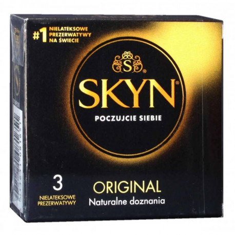 Презервативи безлатексні Skyn Original 3-Pack, фото №1