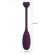 Виброяйцо управляемое смартфоном Pretty Love Fisherman Purple, BI-300016HP-1