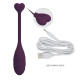 Виброяйцо управляемое смартфоном Pretty Love Fisherman Purple, BI-300016HP-1